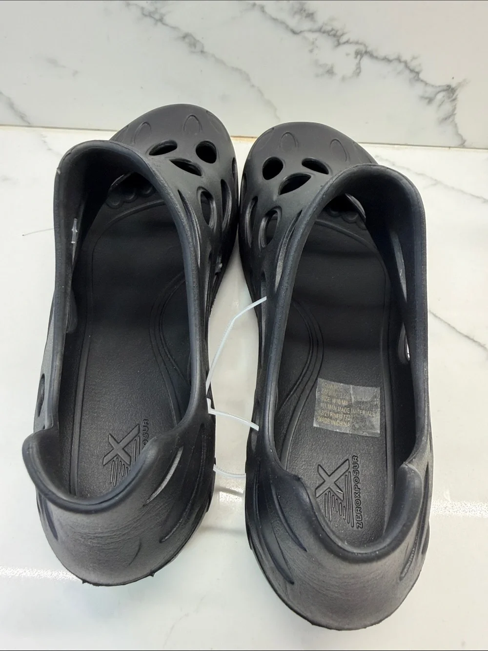 Mens Black Aqua Moc by zeroxposure